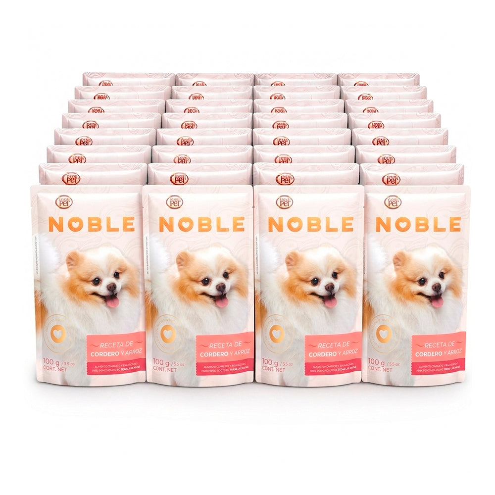 Grandpet Noble Receta de Cordero y Arroz - Alimento Húmedo para Perro Adulto PACK