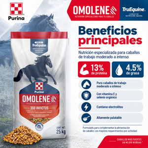 Purina Omolene 350 Invictus Beneficios