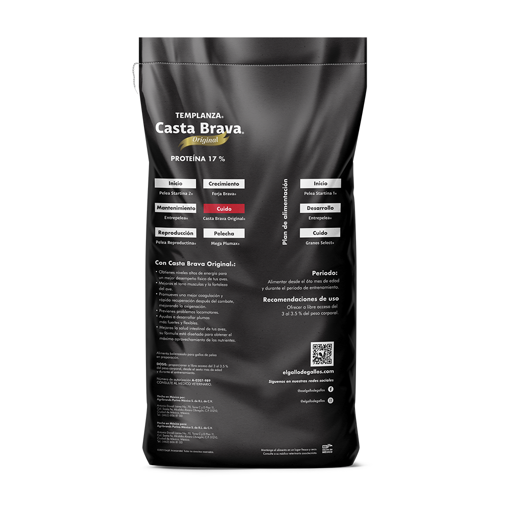 Purina Templanza Casta Brava 20 kg Back