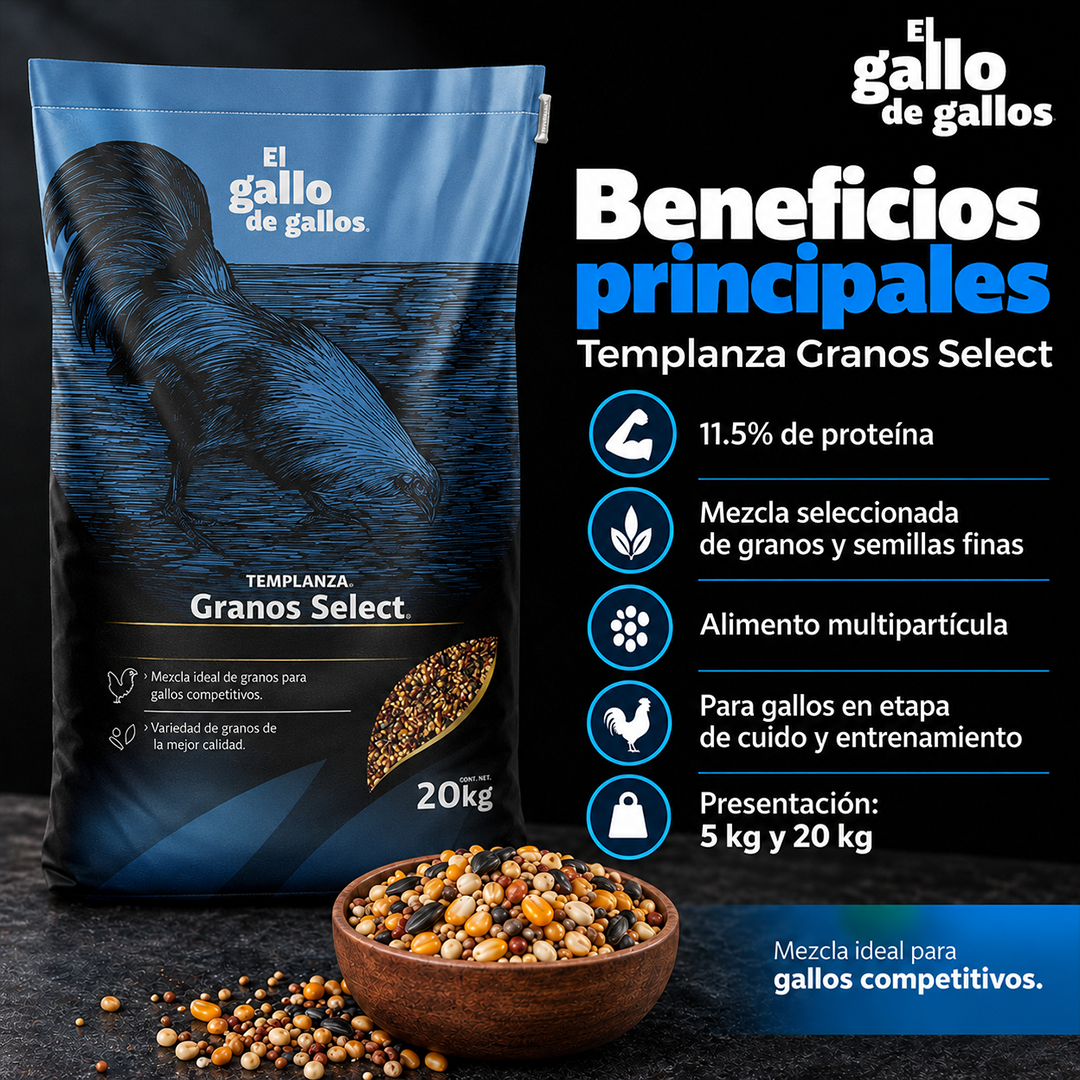 Purina Templanza Granos Select Beneficios