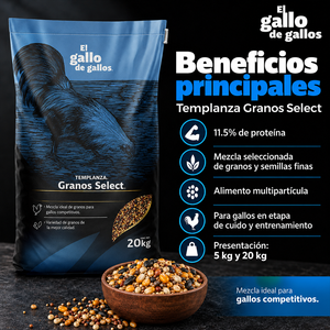 Purina Templanza Granos Select Beneficios